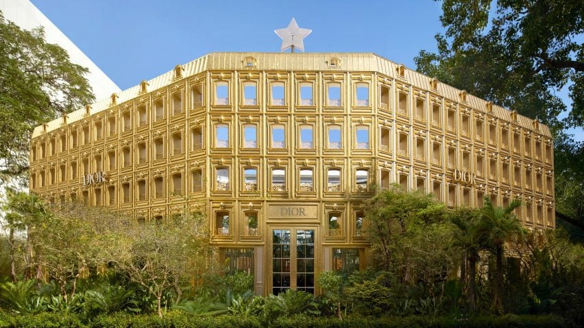 Dior在曼谷推出金屋概念店